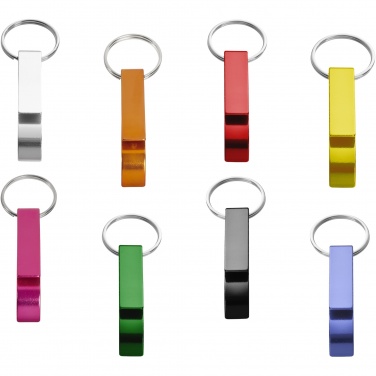 Logotrade Geschäftsgeschenke das Foto: Tao Schlüsselanhänger mit Flaschen- und Dosenöffner