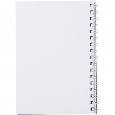 Logotrade Werbegeschenke das Foto: Desk-Mate® A6 Notizbuch mit Kunststoff Cover und Spiralbindung