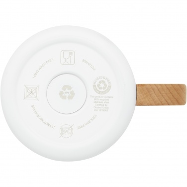 Logotrade werbemittel das Foto: Bjorn RCS-zertifizierter Becher aus recyceltem Edelstahl mit Kupfer-Vakuumisolierung, 360 ml