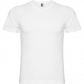 Samoyedo T-Shirt mit V-Ausschnitt für Herren, Weiß