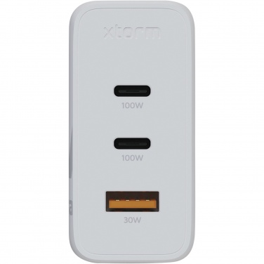 Logotrade Logogeschenke das Foto: Xtorm XEC100 GaN² Ultra 100 W Wandladegerät