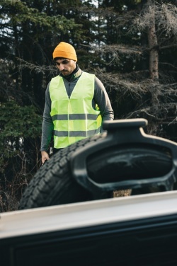 Logotrade Firmengeschenke das Foto: Sicherheitsweste aus GRS recyceltem PET