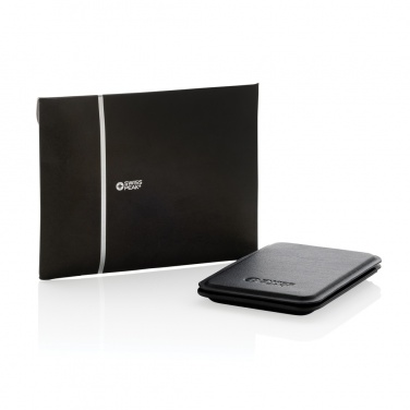 Logotrade werbemittel das Foto: Magstand magnetische Handytasche mit Ständer aus RCS rec. PU