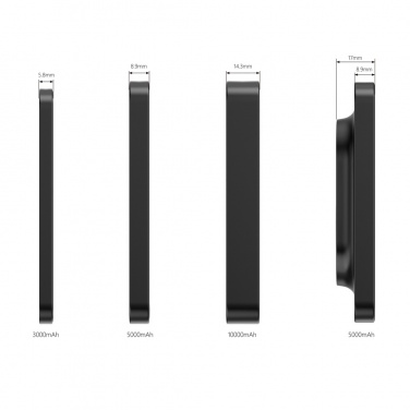 Logotrade Logogeschenke das Foto: Urban Vitamin Burbank 3000mAh Powerbank aus RCS Plastik/Alu