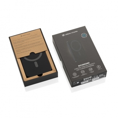 Logotrade Werbegeschenke das Foto: Urban Vitamin Richmond 5000mAh Powerbank aus RCS Plastik/Alu