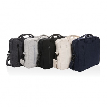 Logotrade Geschäftsgeschenke das Foto: Laluka AWARE™ 15.4" Laptop-Tasche aus recycelter Baumwolle