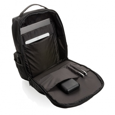 Logotrade Firmengeschenke das Foto: Swiss Peak AWARE™ RPET 15,6 Zoll Pendler-Rucksack