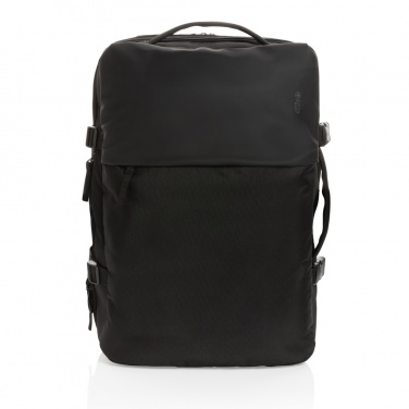 Logotrade Geschäftsgeschenke das Foto: Swiss Peak AWARE™ RPET 15.6" erweiterbarer Wochenendrucksack