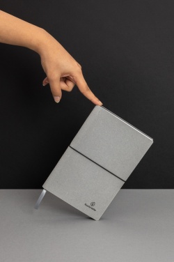 Logotrade Firmengeschenke das Foto: A5 Notizbuch aus recyceltem Leder