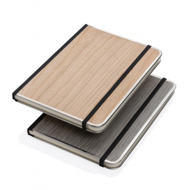 Logotrade werbemittel das Foto: Treeline A5 Deluxe Notizbuch mit Holzeinband