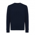 Iqoniq Etosha Lightweight Sweater aus recycelter Baumwolle, Marine