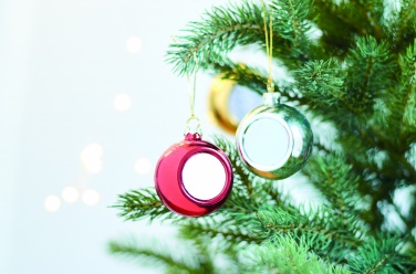 Logotrade Logogeschenke das Foto: Weihnachtskugel Sublimation