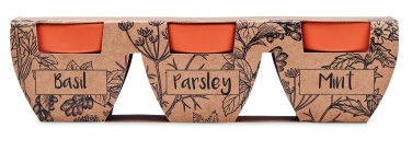 Logotrade Werbegeschenke das Foto: Terracotta-Set Kräuter