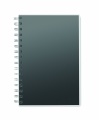 DIN A5 Notizblock, Schwarz