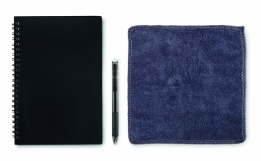 Logotrade Geschäftsgeschenke das Foto: DIN A5 Notizbuch, löschbar