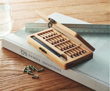 Logotrade Geschäftsgeschenke das Foto: 24-teiliges Werkzeugset