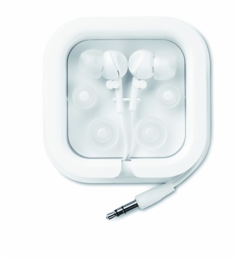 Logotrade werbemittel das Foto: Ohrhörer aus Silikon