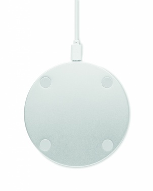 Logotrade Firmengeschenke das Foto: Induktive Ladestation Bambus 10W DESPAD