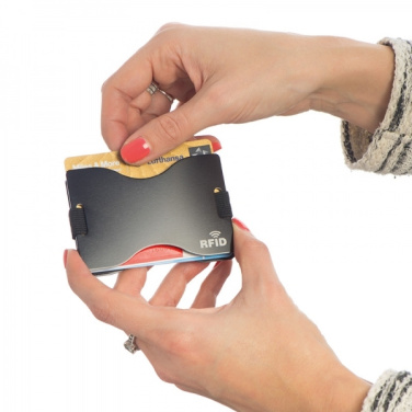 Logotrade Werbeartikel das Foto: RFID-Kartenhalter GLADSTONE