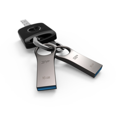 Logotrade Geschäftsgeschenke das Foto: USB-Stick 3.0 Silicon Power JEWEL J80 TITANIUM 16GB