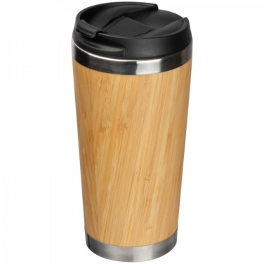 Logotrade werbemittel das Foto: Edelstahlbecher BAMBOOGARDEN 400 ml