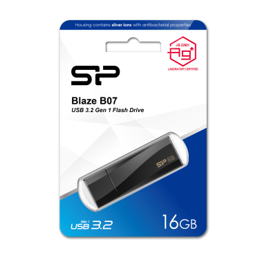 Logotrade Firmengeschenke das Foto: USB-STICK SILICON POWER BLAZE - B07 3.2 16GB