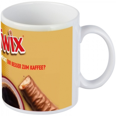 Logotrade Firmengeschenke das Foto: Klassischer Kaffeebecher für Allover-Druck VIESTE 300 ml