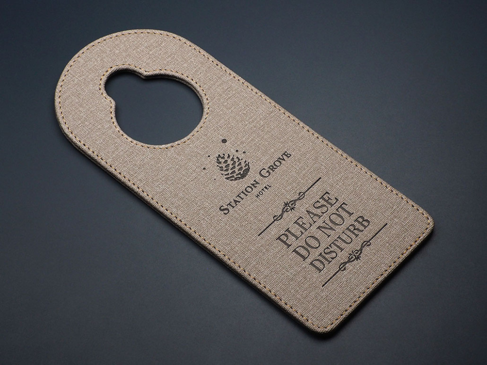 Logotrade Werbegeschenke das Foto: Türanhäger 1111321