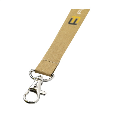 Logotrade Logogeschenke das Foto: Lanyard Papier 1,5 cm Schlüsselband