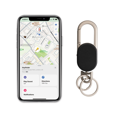 Logotrade werbemittel das Foto: Schlüsselanhänger Keyfinder mit weltweiter Ortung und USB-C