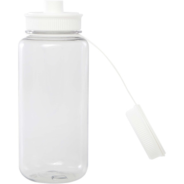 Logotrade Werbeartikel das Foto: Ryder 900 ml RCS-zertifizierte RPET-Sportflasche mit Multifunktionsdeckel