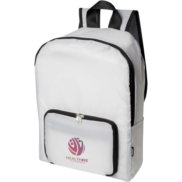 Logotrade Firmengeschenke das Foto: EcoFold faltbarer RPET Rucksack 15 L