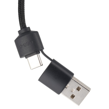 Logotrade Firmengeschenke das Foto: Kabel 4in1 mit beleuchtetem Logo - LH-ZM02