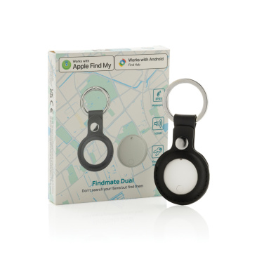 Logotrade Firmengeschenke das Foto: Findmate Dual IPX5 Artikel-Finder aus RCS recyceltem ABS