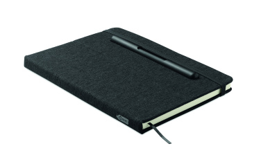Logotrade werbemittel das Foto: DIN A5 Notizbuch RPET