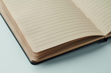 Logotrade Firmengeschenke das Foto: DINA5 Notizbuch Zuckerrohr PLA