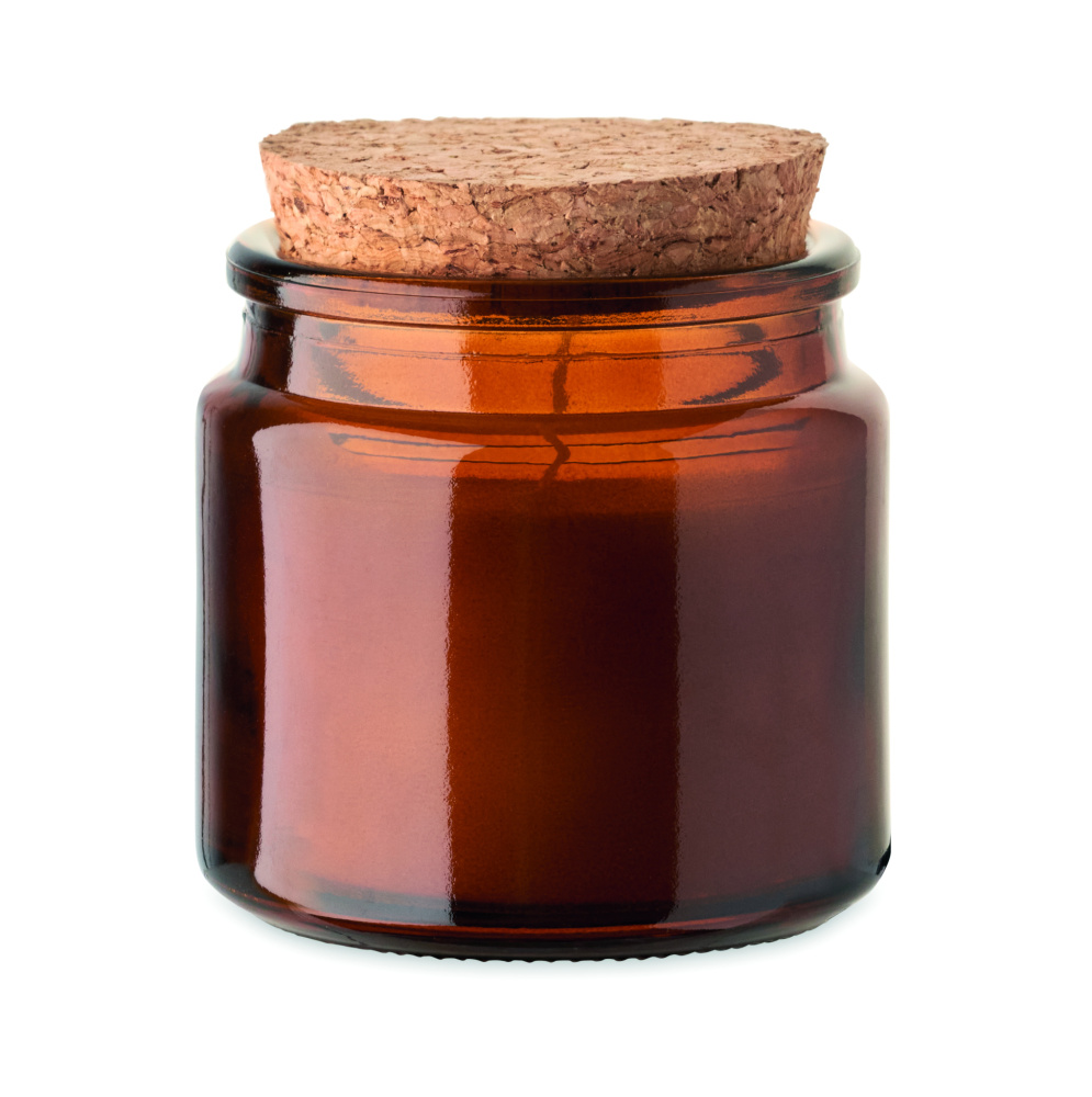 Logotrade werbemittel das Foto: Kerze aus Pflanzenwachs 70g