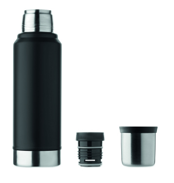 Logotrade Geschäftsgeschenke das Foto: Doppelwandige Flasche 1L