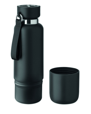 Logotrade Werbeartikel das Foto: Doppelwandige Flasche 500ml