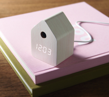 Logotrade Geschäftsgeschenke das Foto: Kuckucksuhr MDF