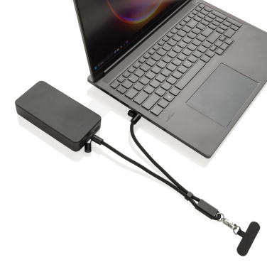 Logotrade Firmengeschenke das Foto: LoopAmp 60W Handgelenksband für Smartphones aus RCS rPET