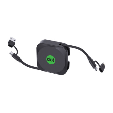Logotrade Firmengeschenke das Foto: Urban Vitamin San Jose 100W-Halter mit einziehbarem Kabel