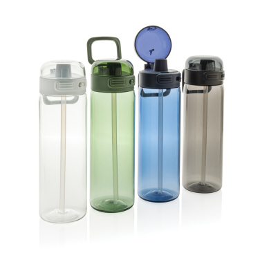 Logotrade Firmengeschenke das Foto: Sip'nLock RCS rPET auslaufsichere Sport-Trinkflasche 800ml