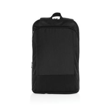 Logotrade Werbegeschenke das Foto: Flexpack Aware™ Expandable Slim RPET 15,6" Laptop-Rucksack