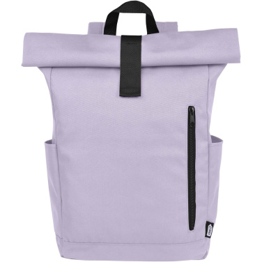 Logotrade werbemittel das Foto: Byron 15,6" GRS RPET Roll-Top Rucksack 18 L