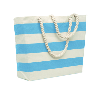 Logotrade Werbeartikel das Foto: Strandtasche Baumwolle 220 g