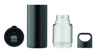 Logotrade Logogeschenke das Foto: 2in1 Flasche 610ml