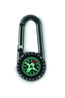 Logotrade Logogeschenke das Foto: Outdoor-Kompass mit Karabiner