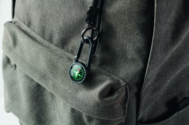 Logotrade Firmengeschenke das Foto: Outdoor-Kompass mit Karabiner