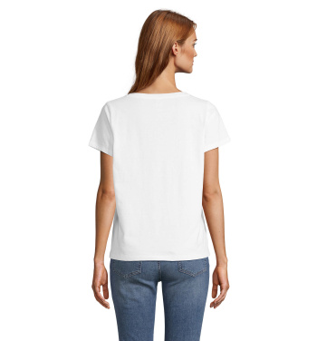 Logotrade Werbegeschenke das Foto: REGENT V T-SHIRT WOMEN